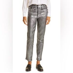 NWT FRAME Le Sylvie High Waist slender Straight Leg Jeans women’s size 27